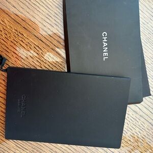 🎉SOLD🎉CHANEL Black notebook